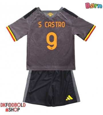 AS Roma Santiago Castro #9 Tredje trøje Børn 2026-27 Kort ærmer (+ korte bukser)